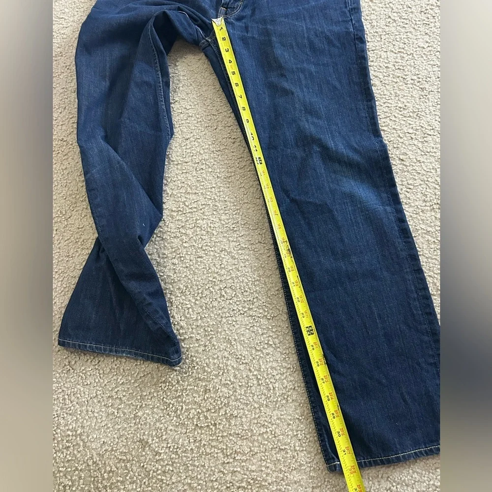American Eagle Men's Original Straight Dark Wash Denim Jeans Size 33x32